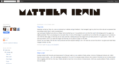 Desktop Screenshot of matthew-irwin.blogspot.com