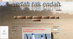 Desktop Screenshot of endahtakendah.blogspot.com