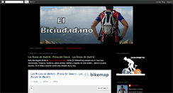 Desktop Screenshot of biciudadano.blogspot.com