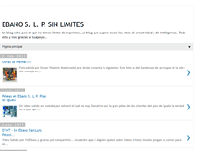 Tablet Screenshot of ebanosinlimites.blogspot.com