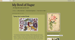 Desktop Screenshot of mybowlofsugar.blogspot.com