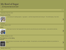 Tablet Screenshot of mybowlofsugar.blogspot.com