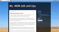 Desktop Screenshot of mzmom.blogspot.com