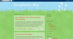 Desktop Screenshot of honghanhh.blogspot.com