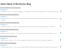 Tablet Screenshot of marksrevelation.blogspot.com