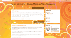 Desktop Screenshot of circleweaving.blogspot.com