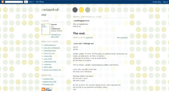 Desktop Screenshot of ann-of-ozz.blogspot.com