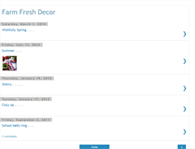Tablet Screenshot of farmfreshdecor.blogspot.com