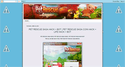 Desktop Screenshot of pet-rescue-saga-hack.blogspot.com