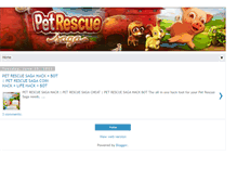 Tablet Screenshot of pet-rescue-saga-hack.blogspot.com