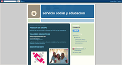 Desktop Screenshot of educacionyserviciosocial.blogspot.com