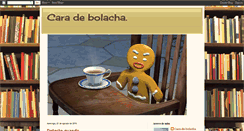 Desktop Screenshot of cara-de-bolacha.blogspot.com