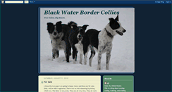 Desktop Screenshot of blackwaterbordercollies.blogspot.com