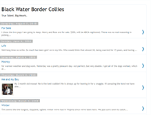 Tablet Screenshot of blackwaterbordercollies.blogspot.com