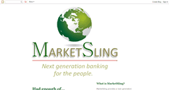 Desktop Screenshot of marketsling.blogspot.com