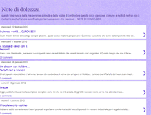 Tablet Screenshot of notedidolcezza.blogspot.com