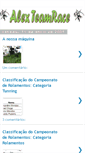 Mobile Screenshot of alexteamrace.blogspot.com