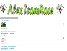 Tablet Screenshot of alexteamrace.blogspot.com