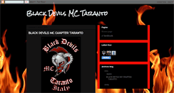 Desktop Screenshot of blackdevilsmctaranto.blogspot.com