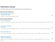 Tablet Screenshot of informerscorner.blogspot.com