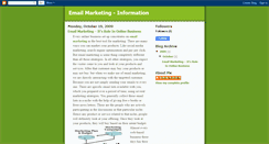 Desktop Screenshot of emailmarketingpalace.blogspot.com