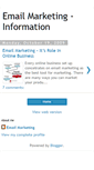 Mobile Screenshot of emailmarketingpalace.blogspot.com