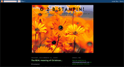 Desktop Screenshot of o2bstampin.blogspot.com