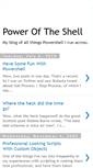 Mobile Screenshot of poweroftheshell.blogspot.com