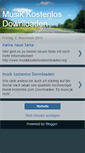 Mobile Screenshot of musik-kostenlos-downloaden.blogspot.com