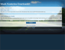 Tablet Screenshot of musik-kostenlos-downloaden.blogspot.com