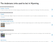 Tablet Screenshot of andersonsinwyoming.blogspot.com