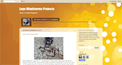 Desktop Screenshot of legomindstormsprojects.blogspot.com