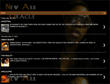 Tablet Screenshot of newarkoracle.blogspot.com