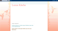 Desktop Screenshot of luxuskueche.blogspot.com