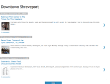 Tablet Screenshot of downtownshreveport.blogspot.com
