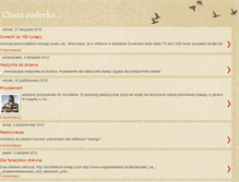 Tablet Screenshot of chatasudecka.blogspot.com