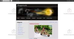 Desktop Screenshot of choppercycle.blogspot.com