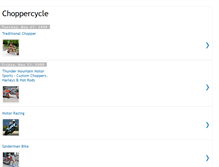 Tablet Screenshot of choppercycle.blogspot.com