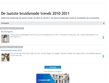 Tablet Screenshot of bruidsmodetrends.blogspot.com