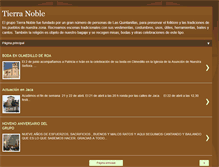 Tablet Screenshot of grupotierranoble.blogspot.com