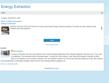 Tablet Screenshot of energyextraction.blogspot.com