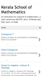Mobile Screenshot of keralaschoolofmathematics.blogspot.com
