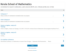 Tablet Screenshot of keralaschoolofmathematics.blogspot.com