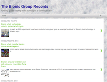 Tablet Screenshot of bionicfuel.blogspot.com