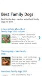 Mobile Screenshot of bestfamilydogs.blogspot.com