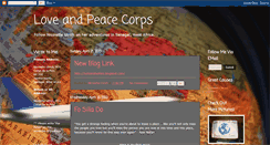 Desktop Screenshot of loveandpeacecorps.blogspot.com