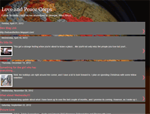 Tablet Screenshot of loveandpeacecorps.blogspot.com