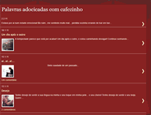 Tablet Screenshot of palavrasadocicadascomcafezinho.blogspot.com
