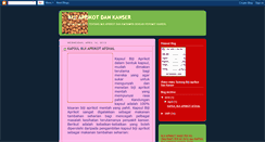 Desktop Screenshot of biji-aprikot-dan-kanser.blogspot.com