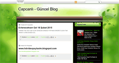 Desktop Screenshot of capcanli.blogspot.com